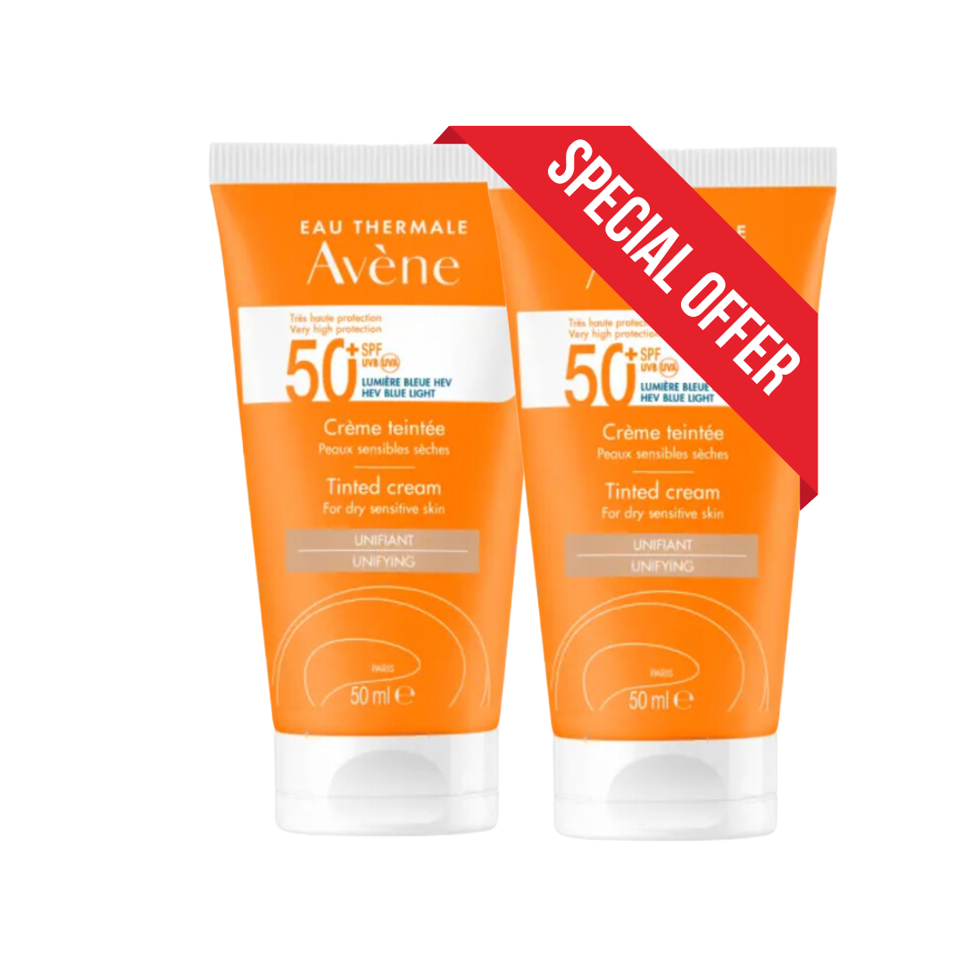 Avene Sun Creme Tinted Offer, 2x50ml