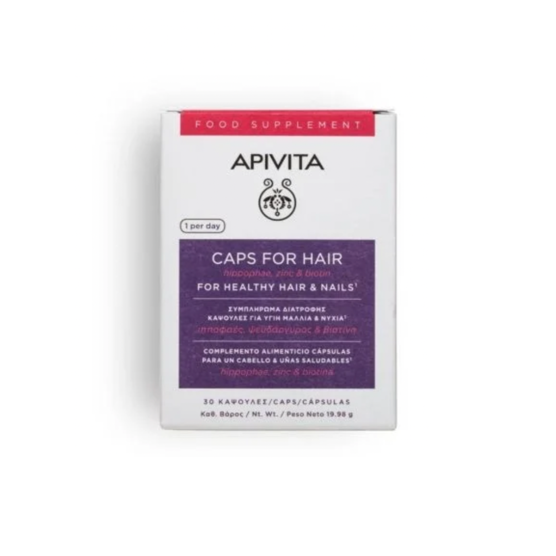 Apivita Hair Loss Caps, 30 Κάψουλες