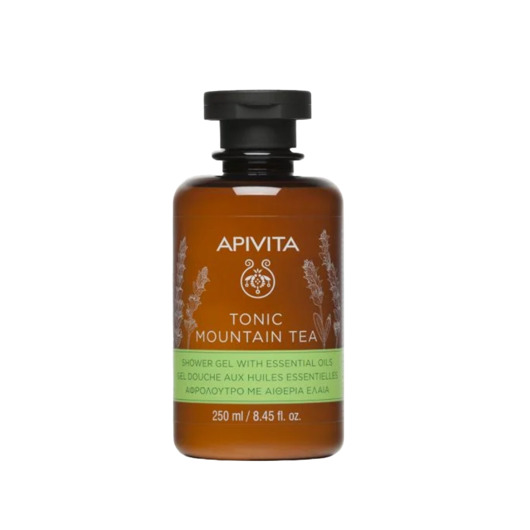 Apivita Tonic mountain tea  Shower gel, 250ml