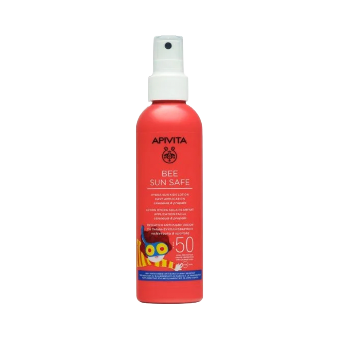 Apivita Bee Sun Safe Hydra Sun Kids Lotion-Easy Application SPF50, 100ml