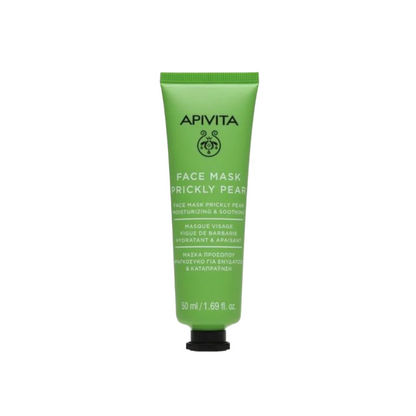 Apivita Face MAsk Prickly για Ενυδάτωση & Καταπράυνση