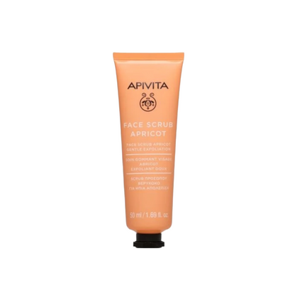 Apivita Face Scrub Apricot για Ήπια Απολέπιση