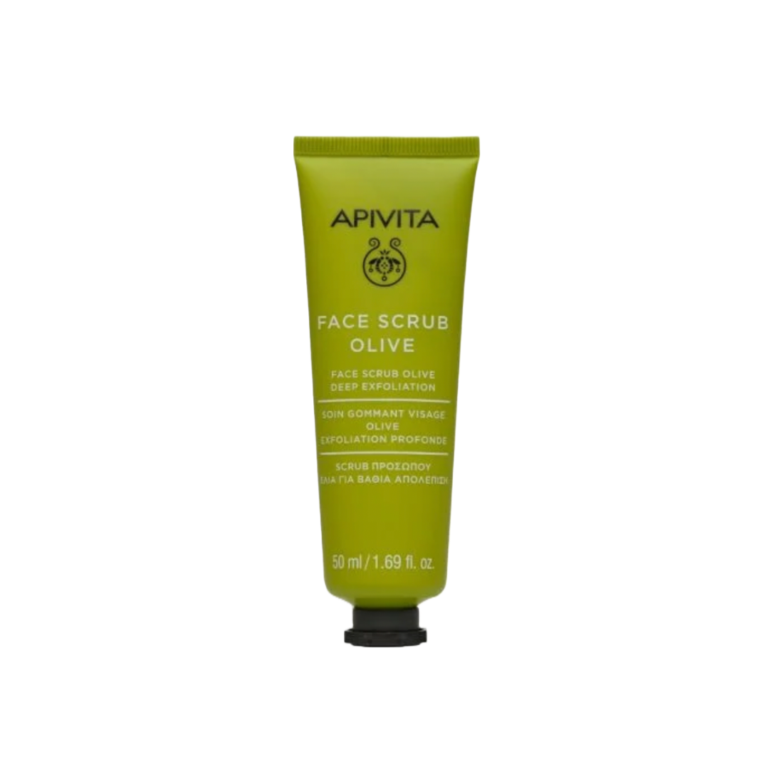 Apivita Face Scrub Olive για Βαθιά Απολέπιση