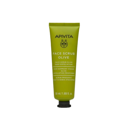 Apivita Face Scrub Olive για Βαθιά Απολέπιση