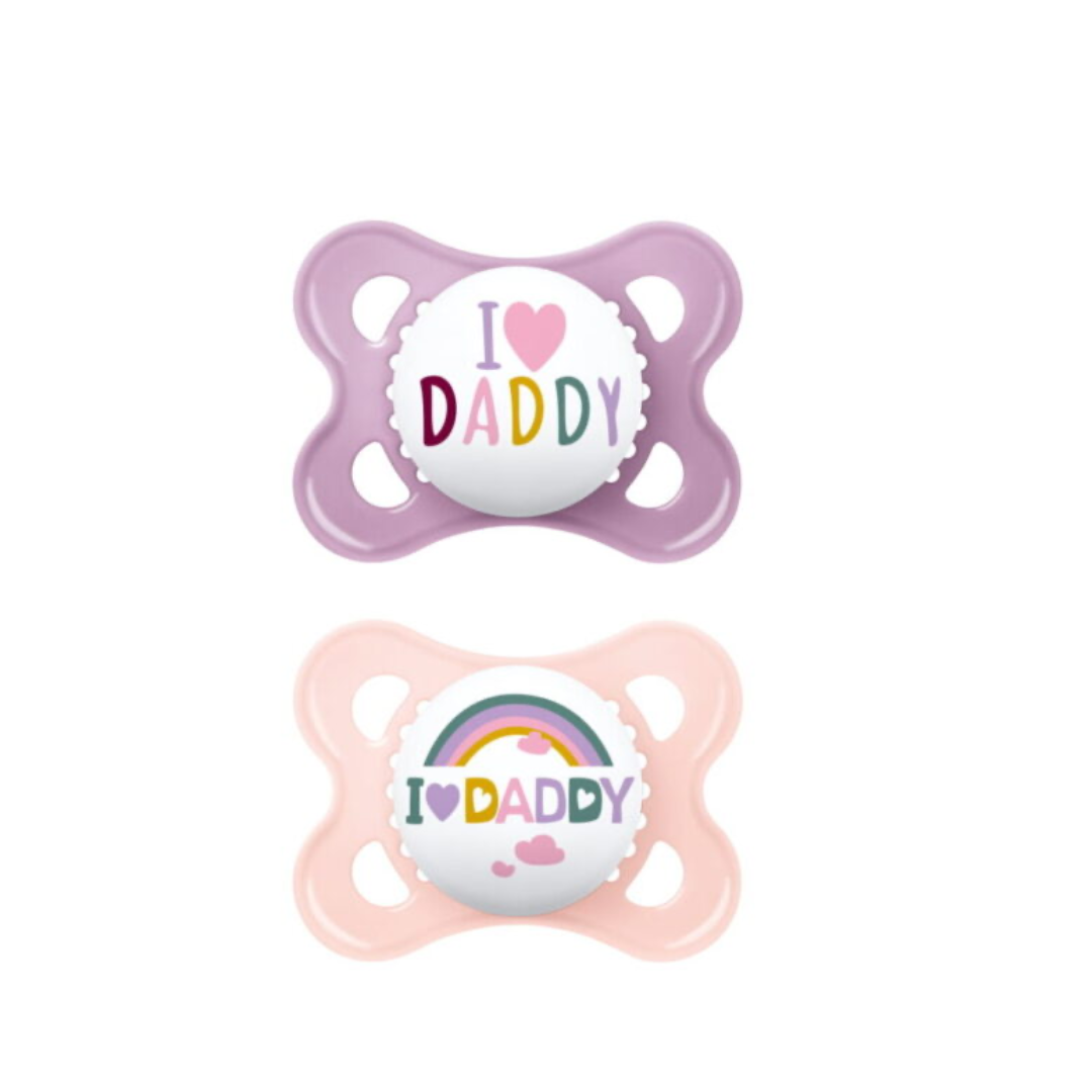 Mam Original Daddy Pink 2-6M, 2τμχ