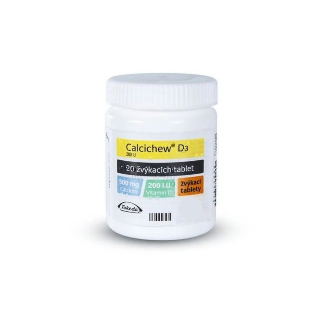 Calcichew D3 500mg/400IU, 60 Μασώμενα Δισκία