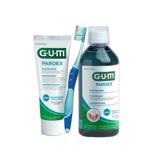 Gum Paroex 0.06% Set, 3τμχ