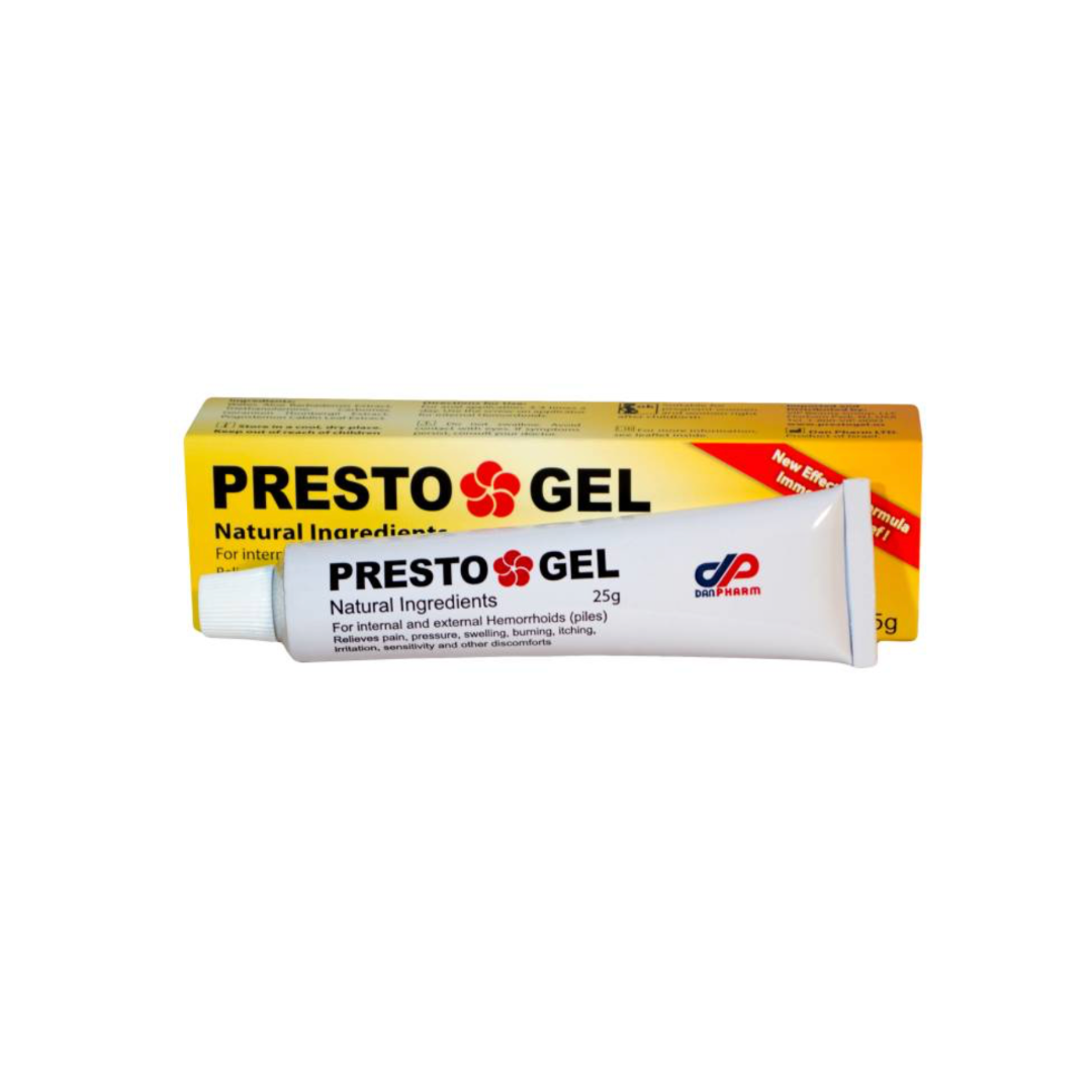 Presto gel ointment, 25gr