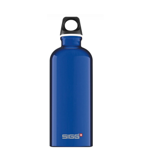 Water Bottle Traveller Blue, 600ml