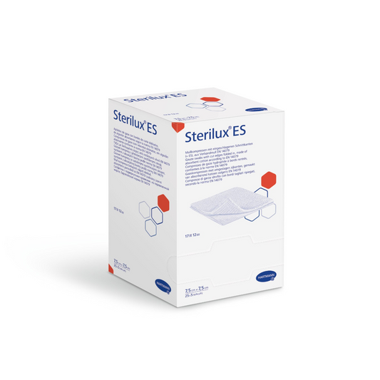 Sterilux ES, 7,5x7,5cm  2 γάζες