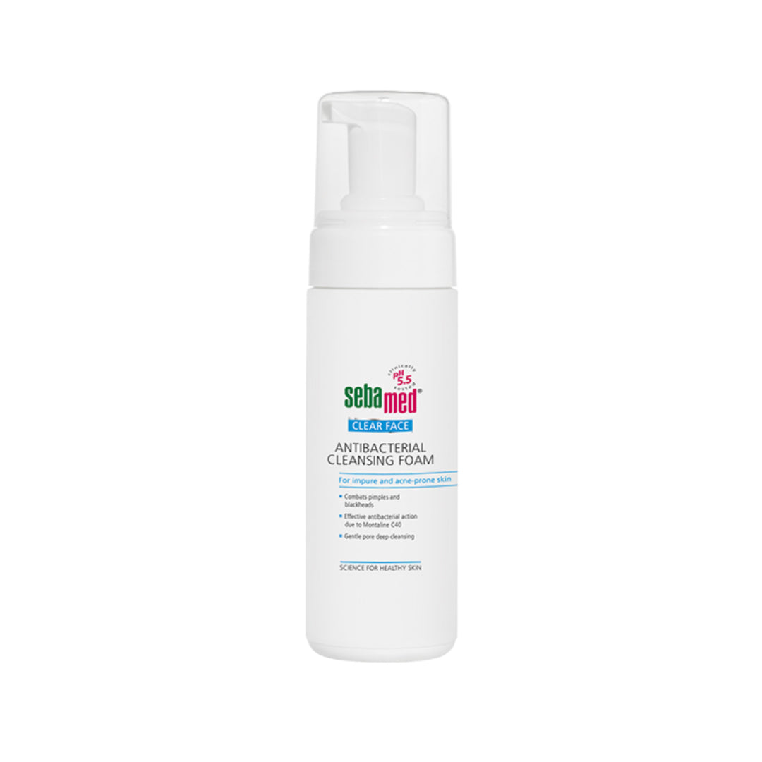 Sebamed Clear Face Antibacterial Cleansing Foam, 150ml