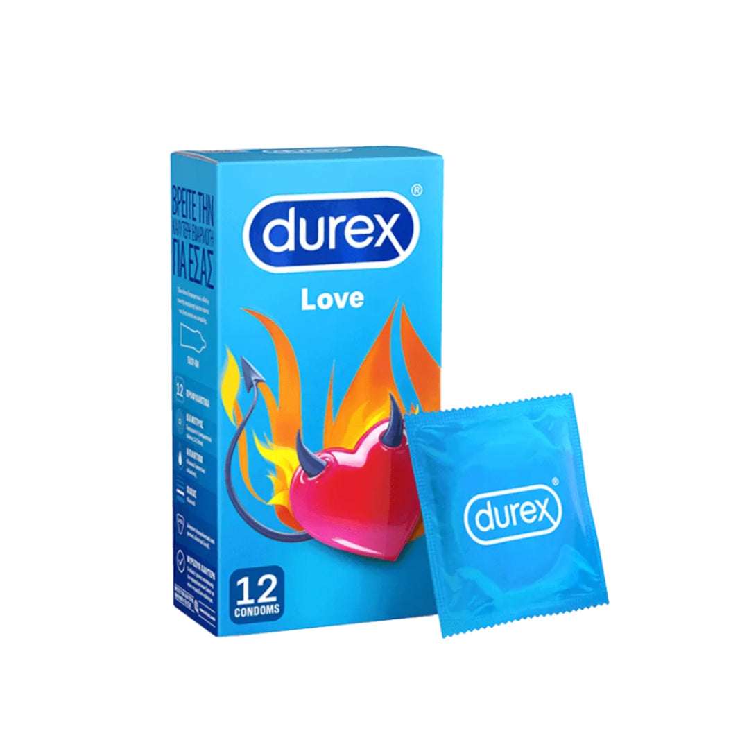 Προφυλακτικά Durex Love, 12τμχ