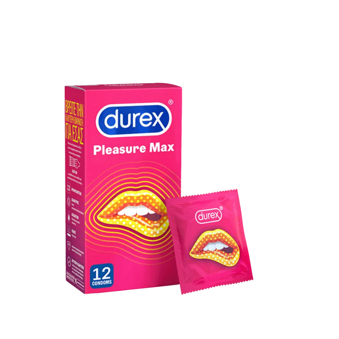 Προφυλακτικά Durex Pleasure Max, 12τμχ