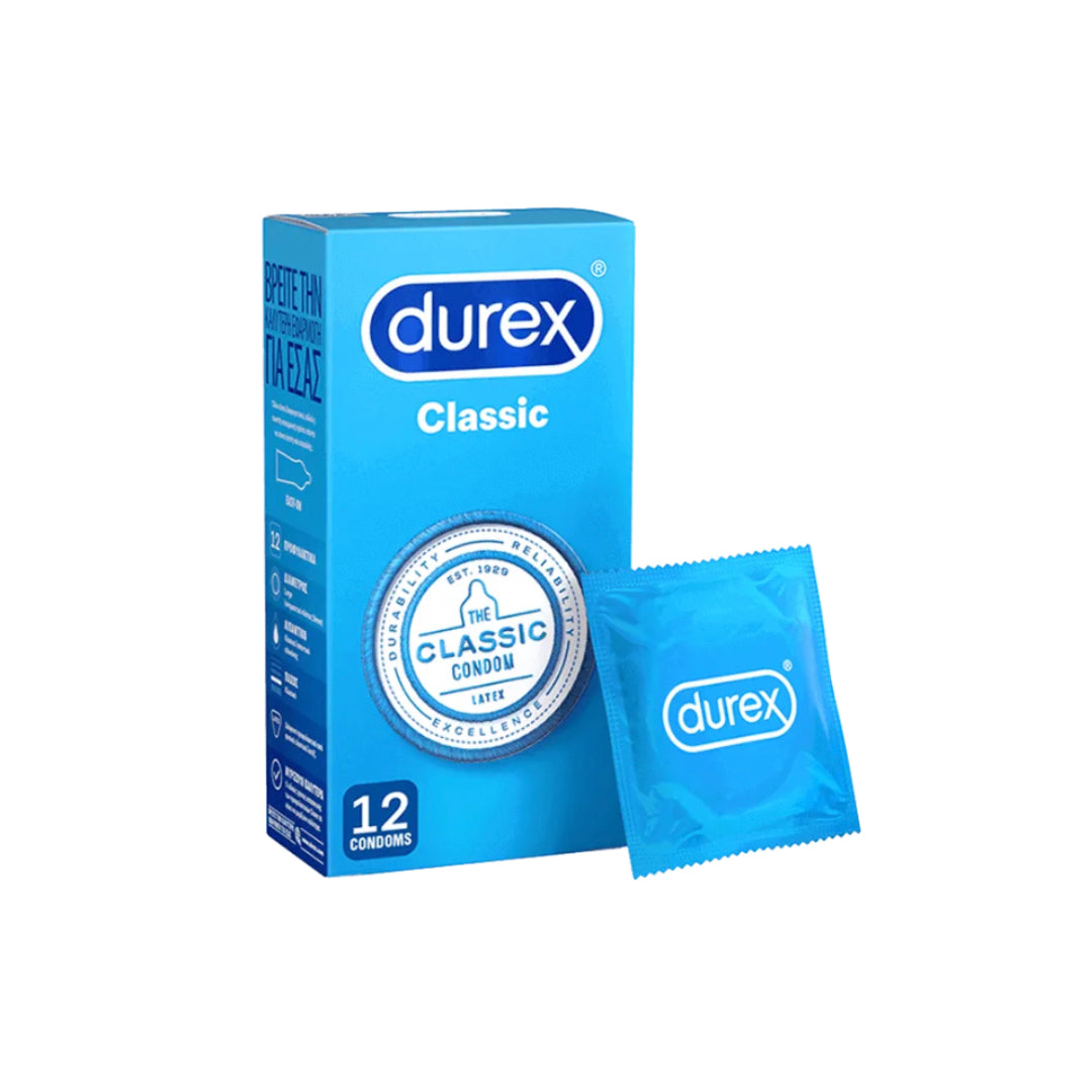 Προφυλακτικά Durex Classic, 12 τμχ