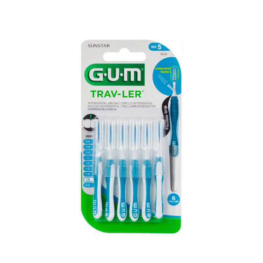 GUM Trav-ler 1.6 Μεσοδόντια βουρτσάκια, 6 τμχ