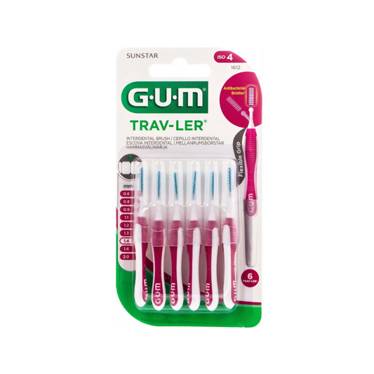 GUM Trav-ler 1.4 Μεσοδόντια βουρτσάκια, 6 τμχ