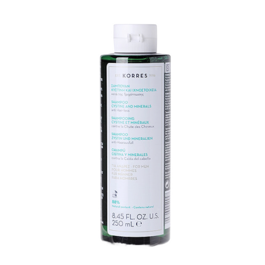 Men Shampoo Cystine & Mineral for Hair loss 250ml