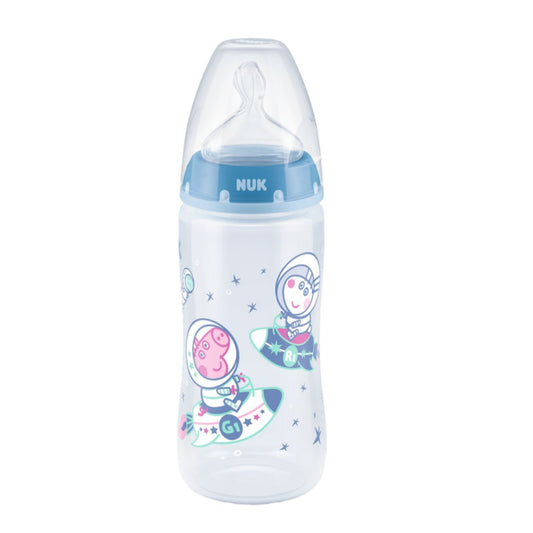 NUK First Choice Bottle Peppa Pig with Temperature Control, 300ml