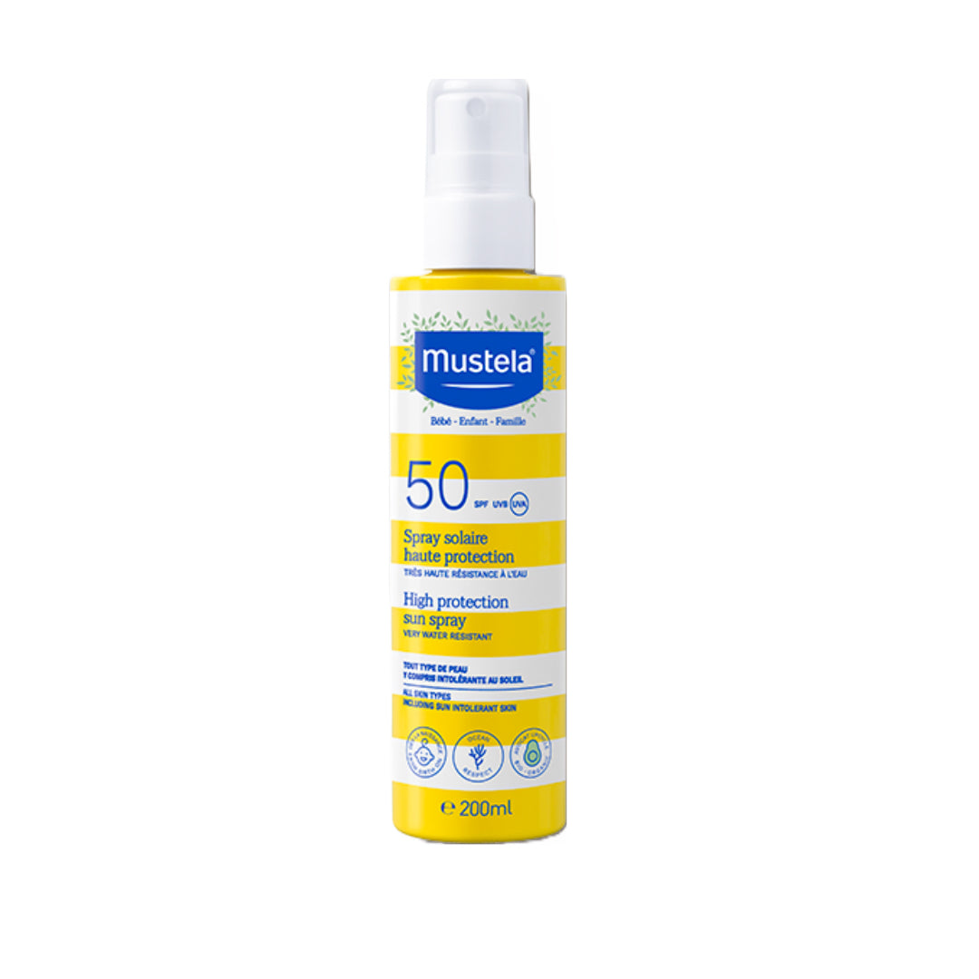 Mustela High Protection Sun Spray SPF50+,  200ml