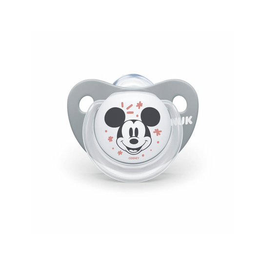 NUK Sil Soother Trendline Disney Mickey Gray 0-6M