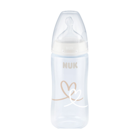 NUK First Choice Bottle White with Temperature Control, 150ml