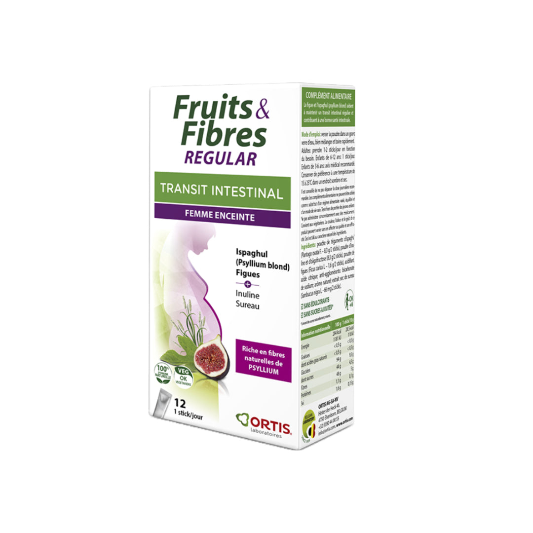 Fruits & Fibres Regular Femme enceinte, 12 Φακελάκια