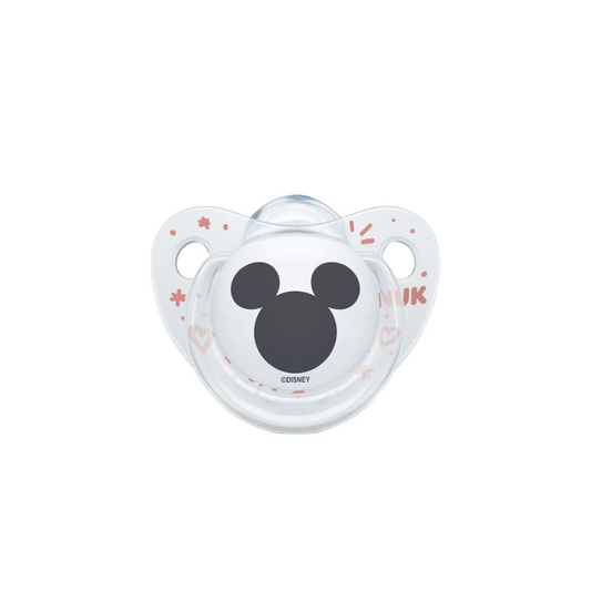 NUK Sil Soother Trendline Disney Mickey Pink 0-6M