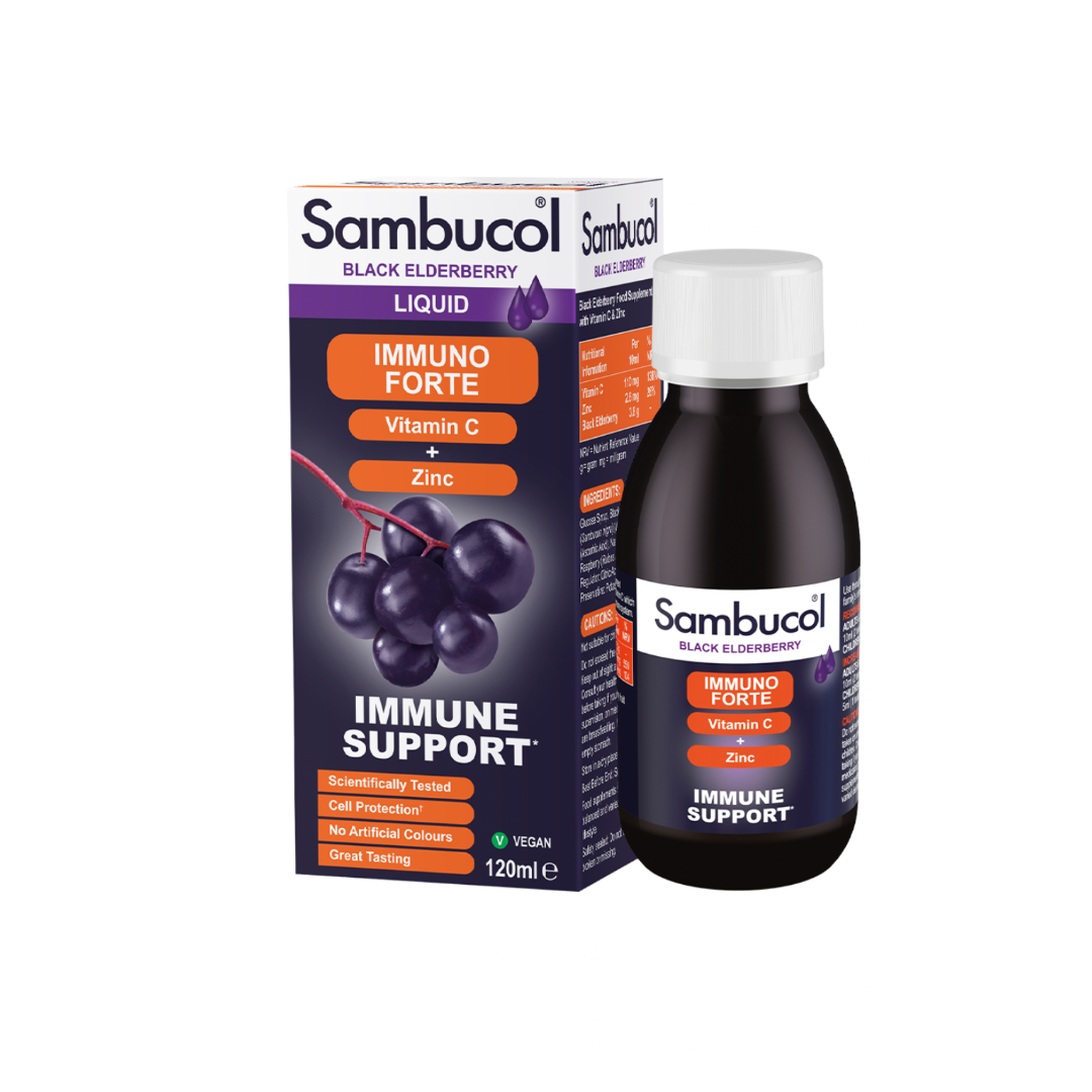 Sambucol Black Elderberry Syrup, 120ml