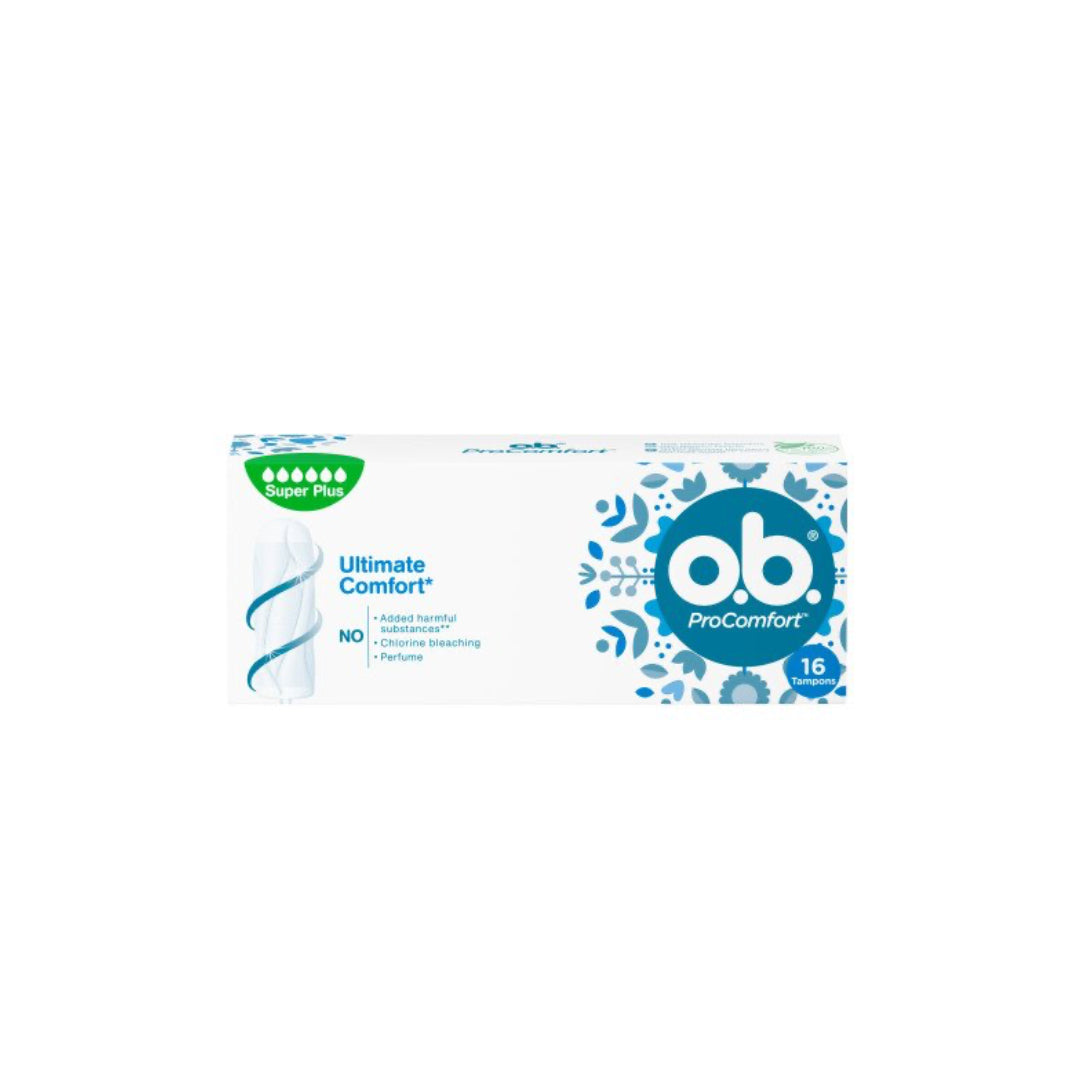 O.b Procomfort Super Plus,16 tampons